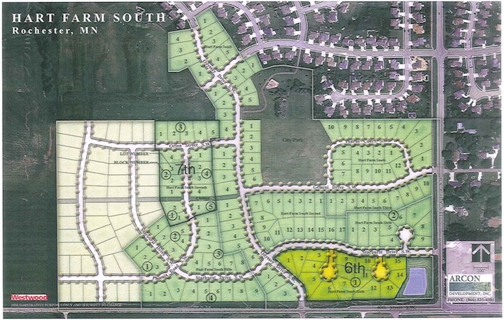 Overall Site Plan Hart Farm South Sixth